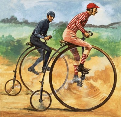 Once Upon a Time... Bicycles down the ages. The Penny Farthing by Peter Jackson